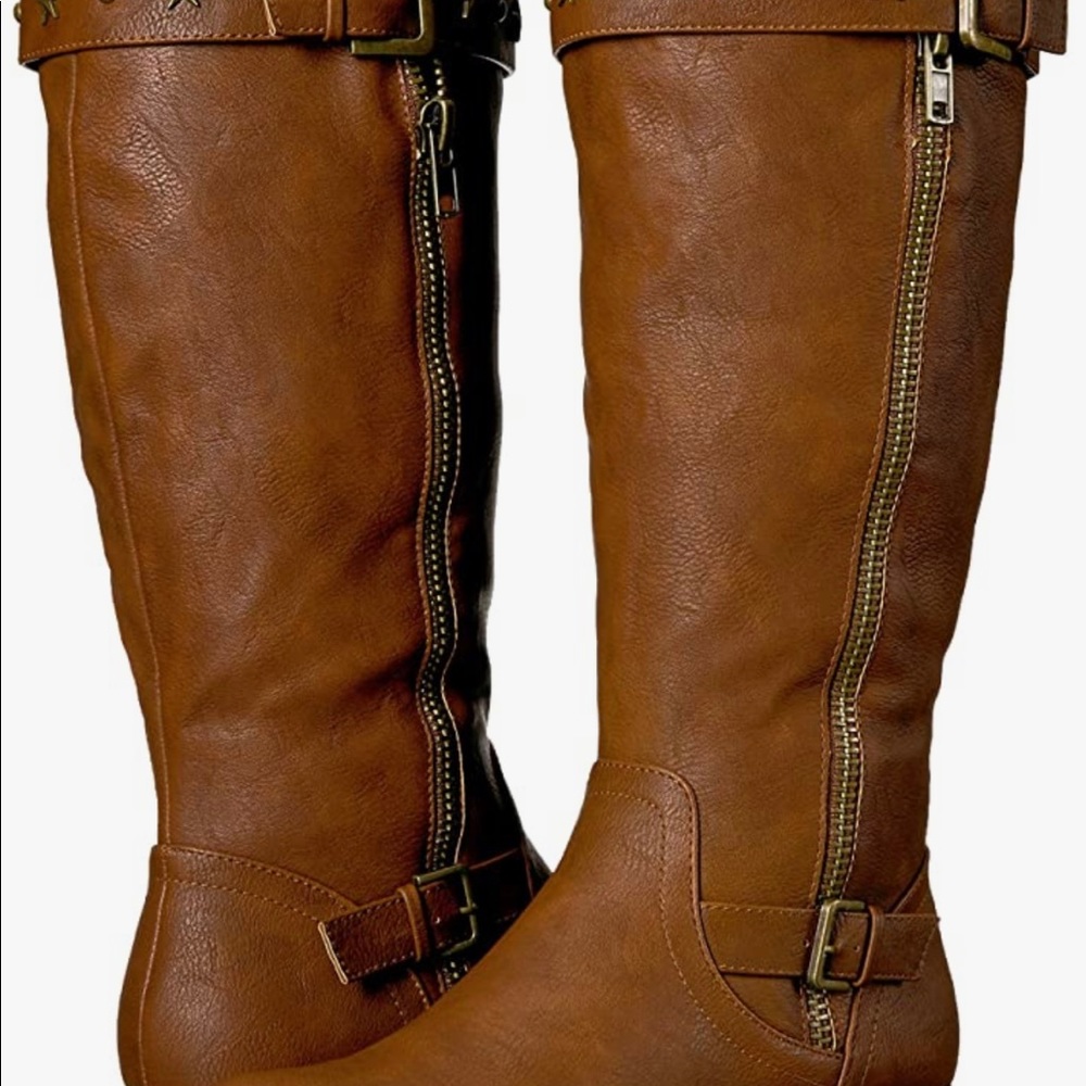 NEWT SUGAR Quickster boots Size 6.5M wide calf